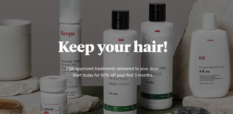 Keeps – Hair Loss Treatments (My Review)